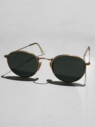 Gafas de Sol Ray-Ban RB3447 Round Metal Doradas