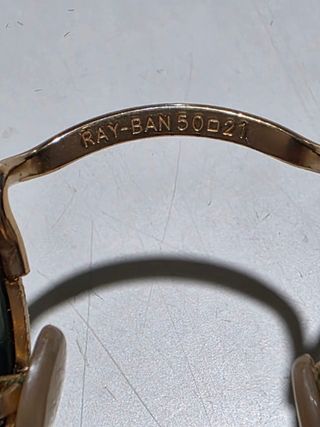 Gafas de Sol Ray-Ban RB3447 Round Metal Doradas