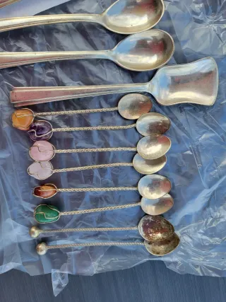 Conjunto Talheres Antiguos Vintage