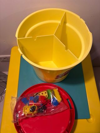 Banco Play-Doh Blocks 17 peças