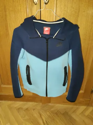 Conjunto Nike Tech Fleece Azul/Celeste