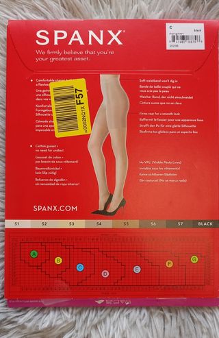 Collant SPANX Neri Velati Tg. M