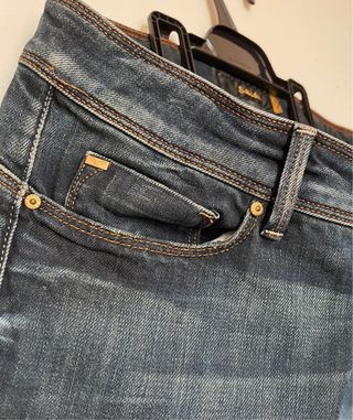 Pantalón vaquero push-up Salsa azul