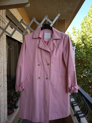 Gabardina rosa Springfield Talla L