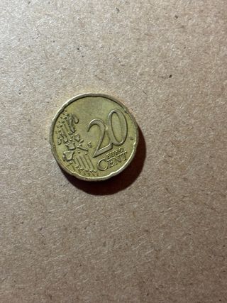 Moneda 20 céntimos euro Grecia 2002