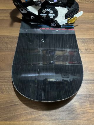 Tabla Snowboard Flow Merc 156w fijaciones Burton L
