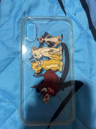 Custodia per iPhone X/XS Lion King