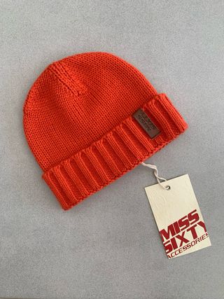 Gorro lana Miss Sixty naranja