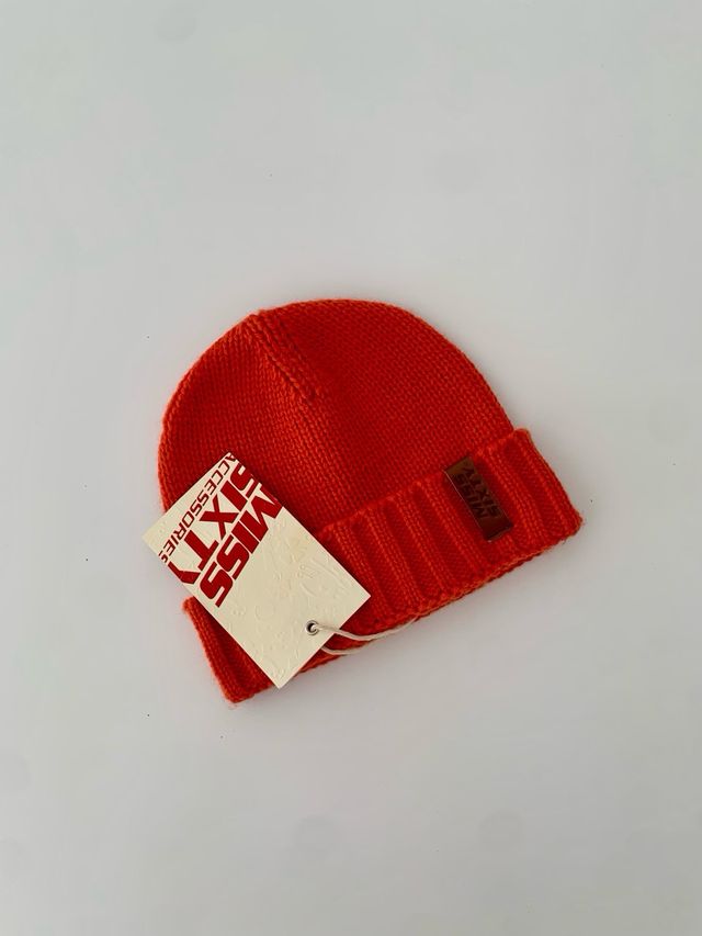 Gorro lana Miss Sixty naranja