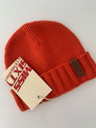 Gorro lana Miss Sixty naranja