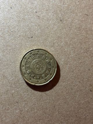 Moneda 20 céntimos Euro Portugal