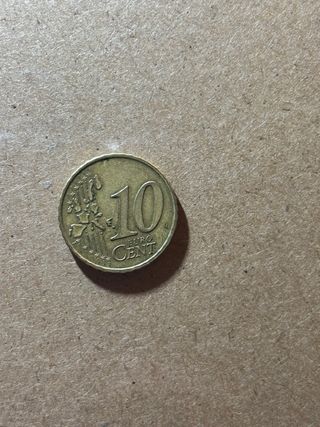 Moneda 10 Céntimos Beatrix 1999 Países Bajos