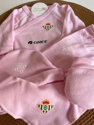 Conjunto primera puesta bebé azul