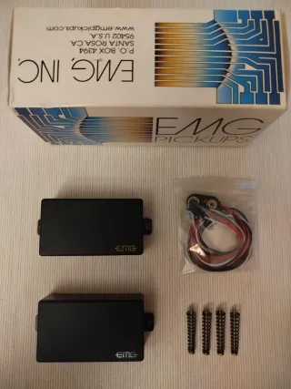 Set Pastillas activas EMG 81/85 para guitarra.