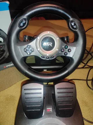 Volante y Pedales Jinshu GTR PS4/PS3/XBOX/PC