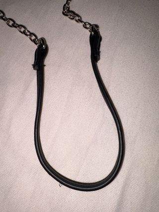 Bolso monedero Bershka negro acolchado