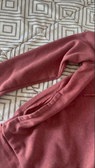 Sudadera Adidas granate con logo