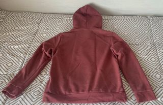 Sudadera Adidas granate con logo