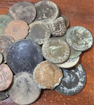 Lote 25 Monedas Para Limpiar + Regalo