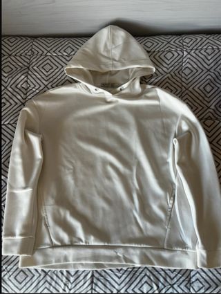 Sudadera Stradivarius Blanca Talla M