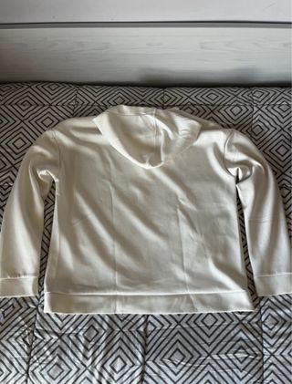 Sudadera Stradivarius Blanca Talla M