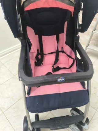 Sillita de paseo Chicco rosa y azul