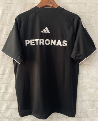 Camiseta F1 Adidas Mercedes AMG Petronas Negra