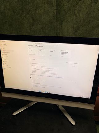 Lenovo All-in-One 512GB SSD 8GB RAM todo en uno