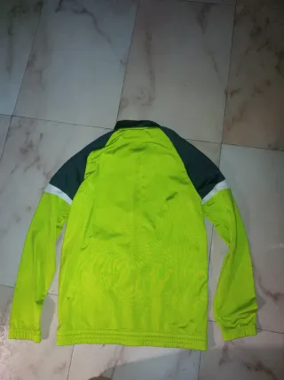 Chaqueta Adidas verde lima T. 13-14 años