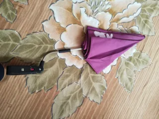 Paraguas para carrito de bebé morado