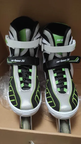 Patines en Línea, Rollers, Blancos y Negros