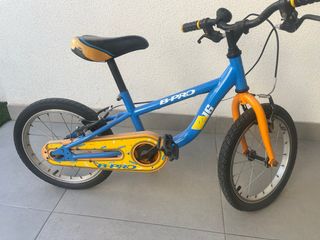 Bicicleta infantil aluminio B-PRO 16