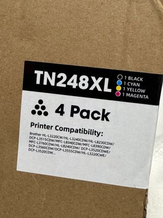 Pack 4 Tintas Brother TN248XL