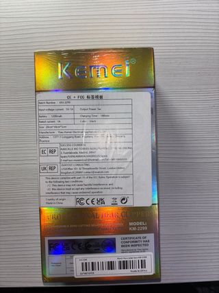 Máquina Cortapelo Kemei KM-2299 Profesional
