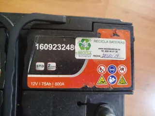 Batería Coche nueva 