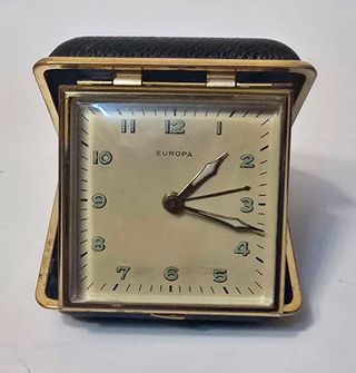 Reloj despertador vintage marca Europa 2 Jewels