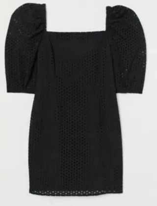 Vestido negro H&M 
