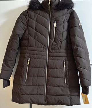 Abrigo Michael Kors Mujer Marrón