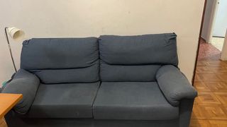 2 Sofás de 3 plazas, 