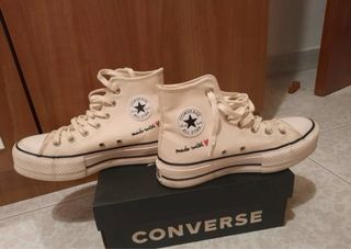 Converse San Valentín Blancas Talla 36,5