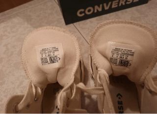 Converse San Valentín Blancas Talla 36,5