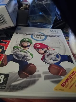 Pack Mario Kart Wii + Volante y Mandos