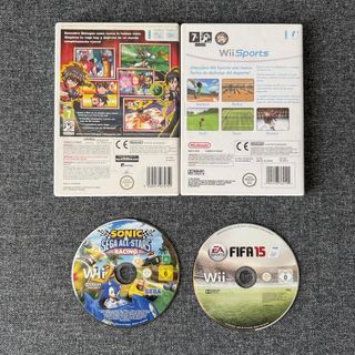 Pack 4 Juegos Wii: Bakugan, Sports, Sonic, FIFA15