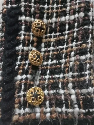 Conjunto Vestido y Chaqueta Tweed