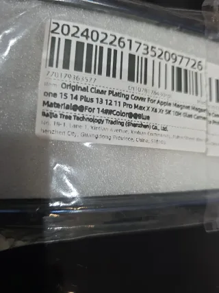 Funda magnética iPhone 15/14 Plus