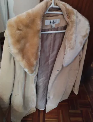 Cazadora PinzAs Beige Talla M/38/10