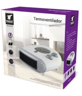 Calefactor  Termoventilador Thulos TH-FH12.