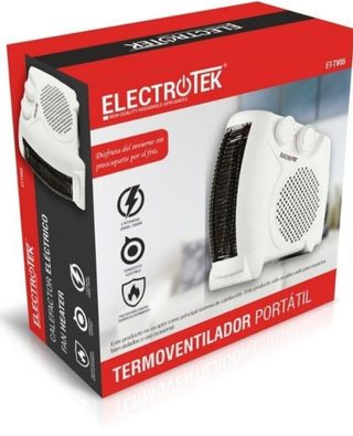 Calefactor Electrotek Portátil ET-TV05