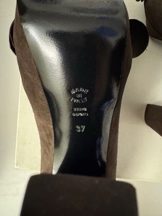 Etro Scarpe Scamosciate Marroni Donna