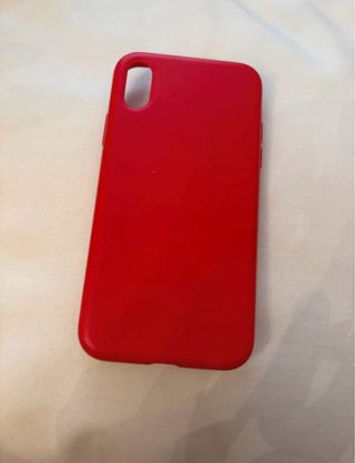 Custodia rossa per iPhone X